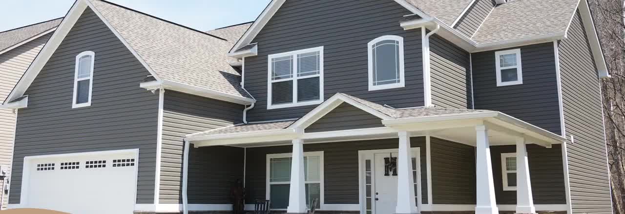 A recent home exterior installation by North Knox Siding & Windows in Knoxville